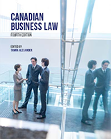 Canadian Business Law 4e